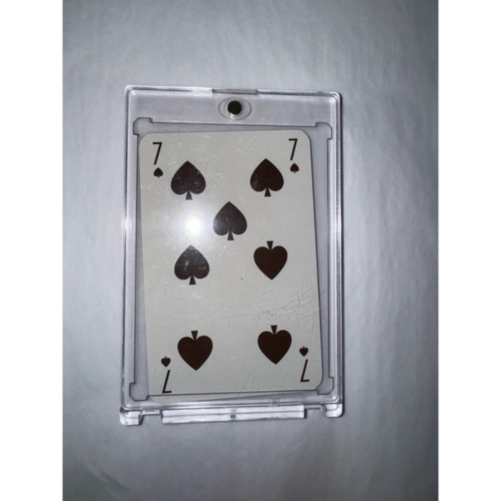 Unisex Louis Vuitton Playing Card White and Blue